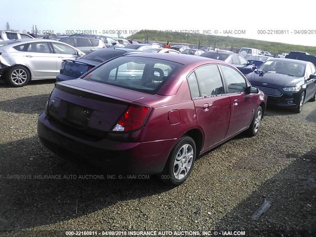 1G8AJ52F95Z127360 - 2005 SATURN ION LEVEL 2 Bordo foto 4
