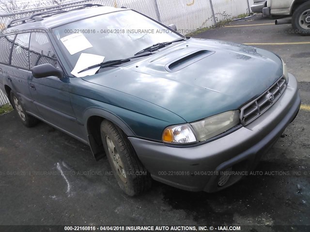 4S3BG6853X7605896 - 1999 SUBARU LEGACY OUTBACK/SSV/LIMITED/30TH GREEN photo 1