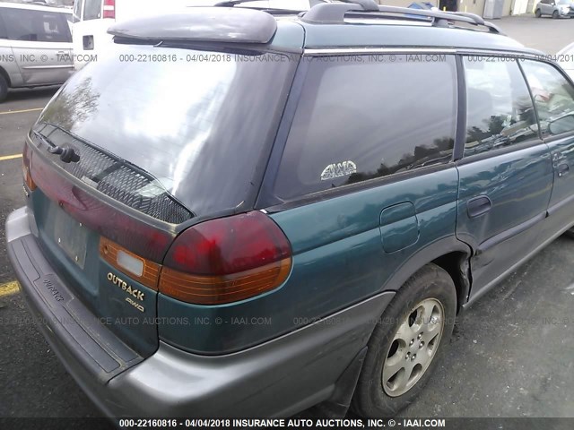 4S3BG6853X7605896 - 1999 SUBARU LEGACY OUTBACK/SSV/LIMITED/30TH GREEN photo 4