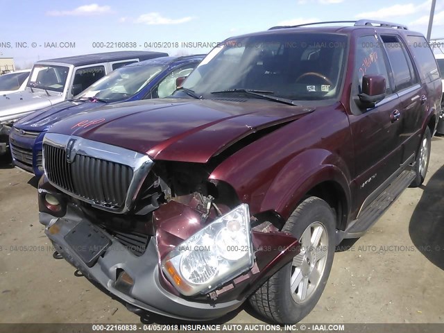 5LMFU28R63LJ05294 - 2003 LINCOLN NAVIGATOR BURGUNDY photo 2