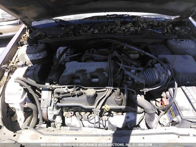 1G1NE52J4Y6188971 - 2000 CHEVROLET MALIBU LS 银色 照片 10