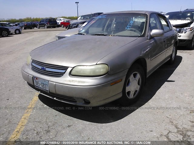 1G1NE52J4Y6188971 - 2000 CHEVROLET MALIBU LS 银色 照片 2