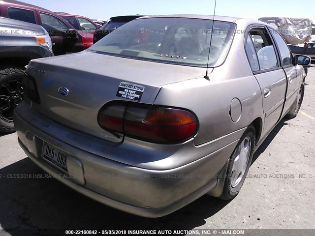 1G1NE52J4Y6188971 - 2000 CHEVROLET MALIBU LS 银色 照片 4