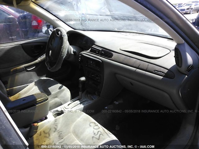 1G1NE52J4Y6188971 - 2000 CHEVROLET MALIBU LS 银色 照片 5