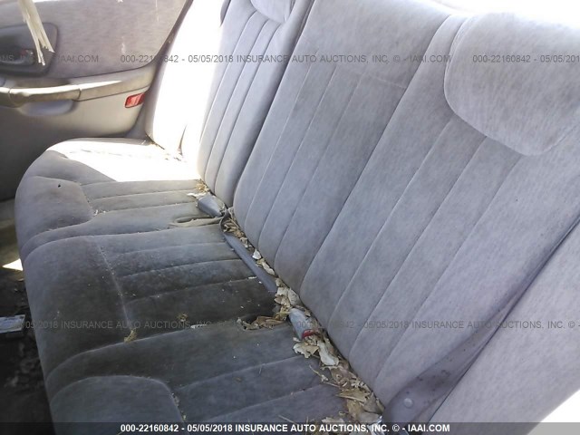 1G1NE52J4Y6188971 - 2000 CHEVROLET MALIBU LS 银色 照片 8