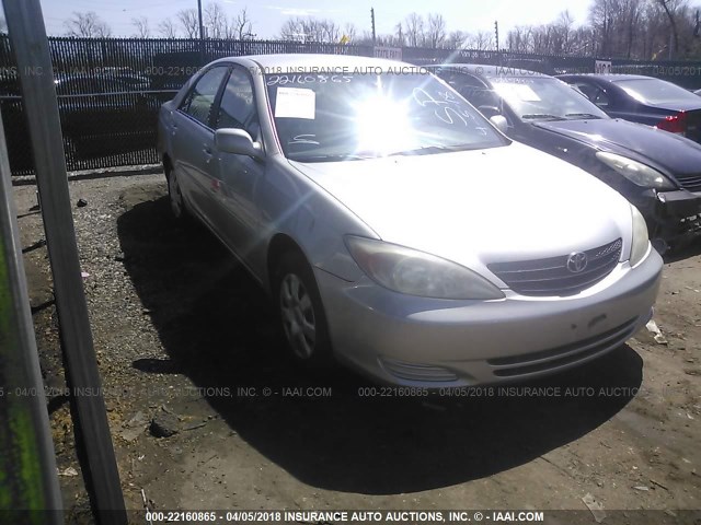 4T1BE30K64U861528 - 2004 TOYOTA CAMRY LE/XLE/SE 银色 照片 1