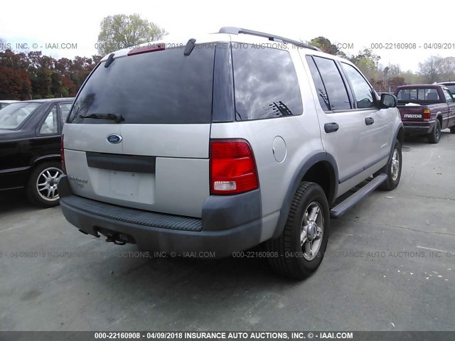 1FMZU62K34UC24256 - 2004 FORD EXPLORER XLS/XLS SPORT SILVER photo 4