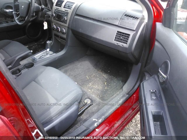 1B3CC4FB5AN114408 - 2010 DODGE AVENGER SXT RED photo 5