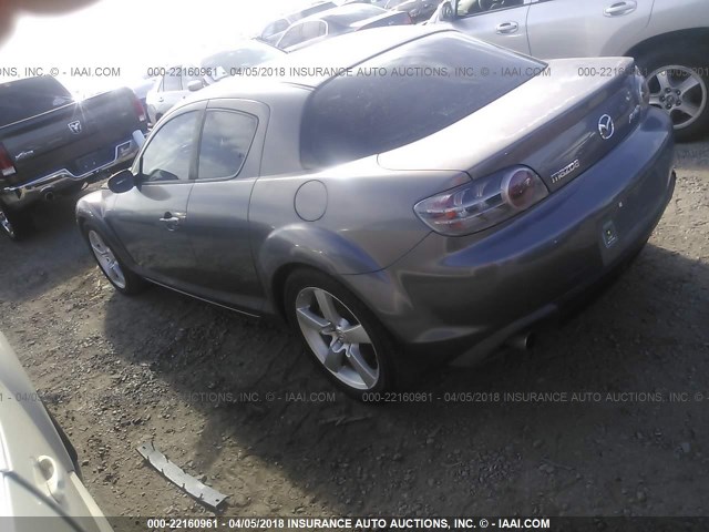 JM1FE173260202185 - 2006 MAZDA RX8 GRAY photo 3