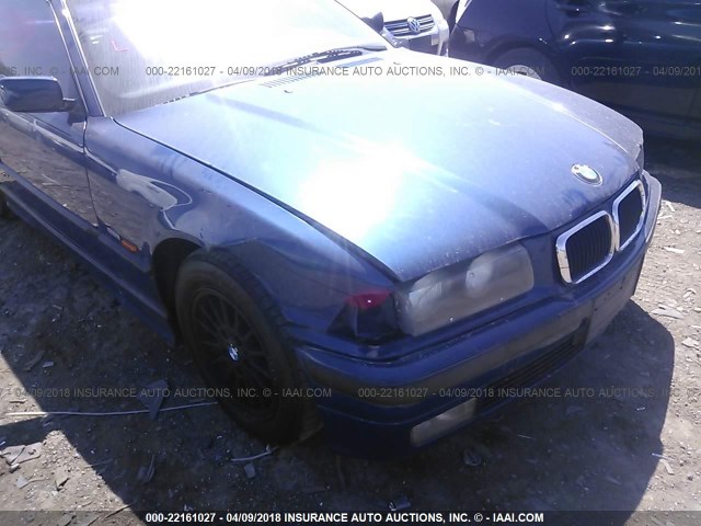 WBABK832XWEY86898 - 1998 BMW 328 IC AUTOMATIC BLUE photo 6