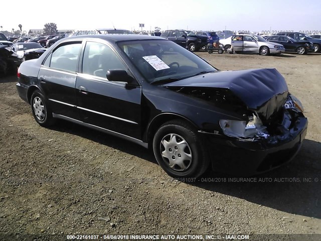 1HGCF8647WA124680 - 1998 HONDA ACCORD DX BLACK photo 1