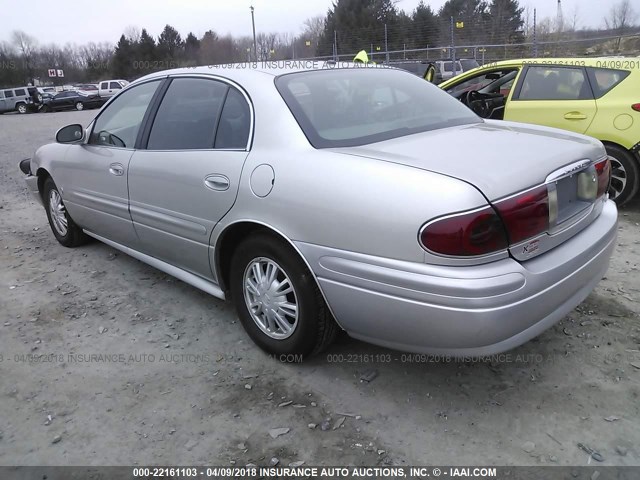 1G4HP52K05U270481 - 2005 BUICK LESABRE CUSTOM SILVER photo 3