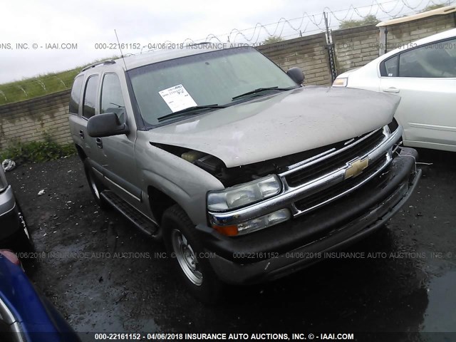 1GNEC13V73R107743 - 2003 CHEVROLET TAHOE C1500 GOLD photo 1