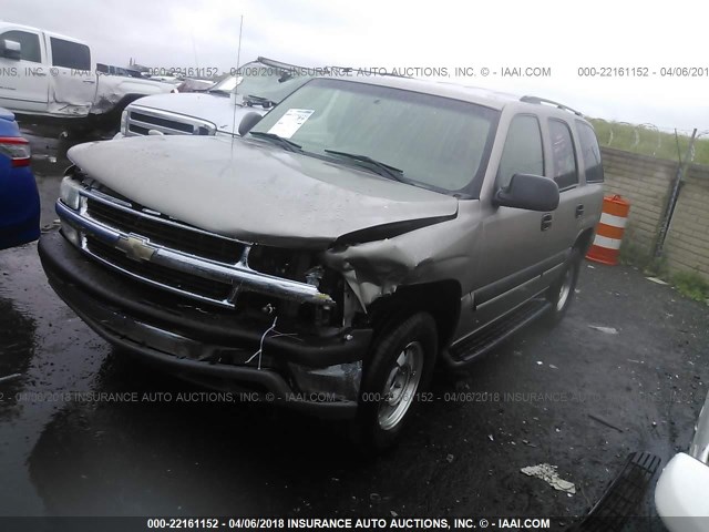 1GNEC13V73R107743 - 2003 CHEVROLET TAHOE C1500 GOLD photo 2