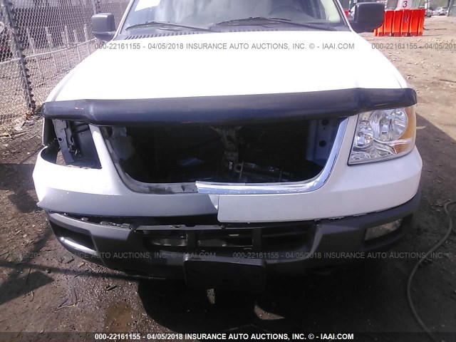 1FMPU16566LA06951 - 2006 FORD EXPEDITION XLT 白色 照片 6