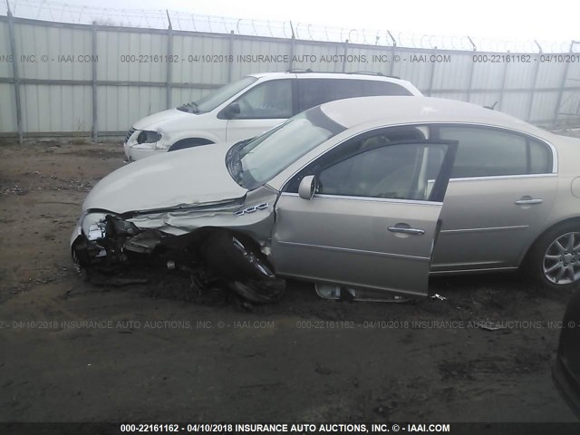 1G4HD57288U116218 - 2008 BUICK LUCERNE CXL GOLD photo 6