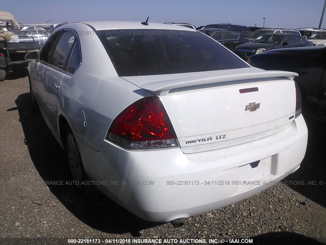 2G1WC5E35E1144598 - 2014 CHEVROLET IMPALA LIMITED LTZ WHITE photo 3