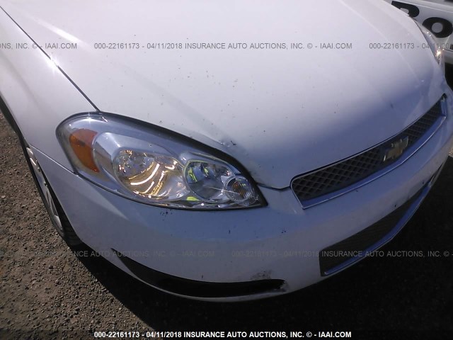 2G1WC5E35E1144598 - 2014 CHEVROLET IMPALA LIMITED LTZ WHITE photo 6