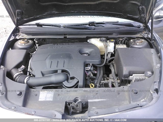 1G1ZB5E10BF208808 - 2011 CHEVROLET MALIBU LS ნაცრისფერი ფოტო 10