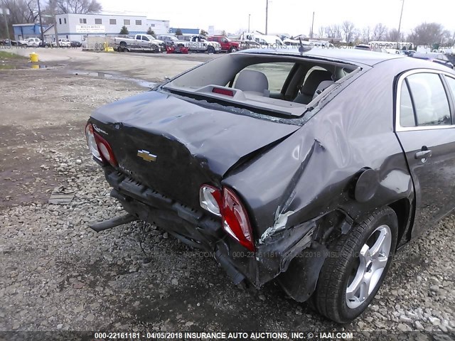 1G1ZB5E10BF208808 - 2011 CHEVROLET MALIBU LS ნაცრისფერი ფოტო 6