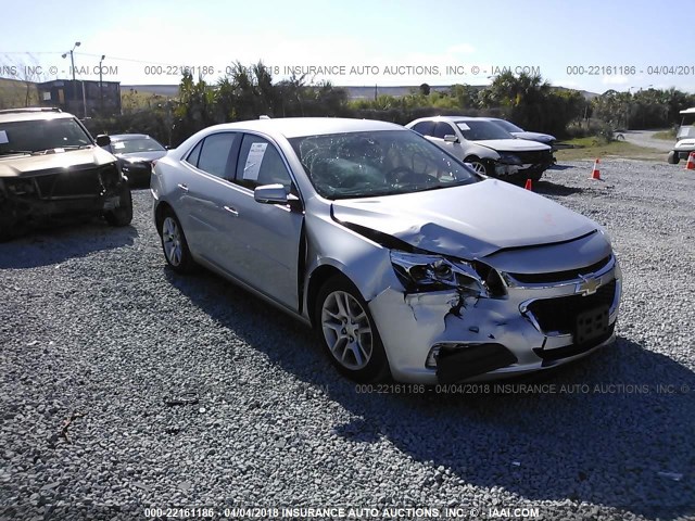 1G11C5SL9FU130529 - 2015 CHEVROLET MALIBU 1LT SILVER photo 1