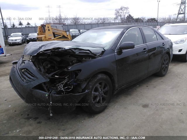 4T4BE46K09R087447 - 2009 TOYOTA CAMRY SE/LE/XLE BLACK photo 2