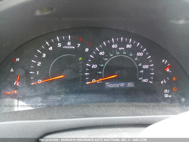 4T4BE46K09R087447 - 2009 TOYOTA CAMRY SE/LE/XLE BLACK photo 7