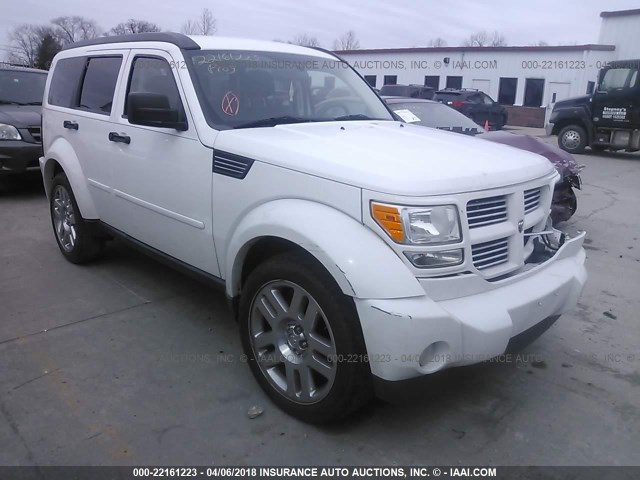 1D4PT4GK2BW584103 - 2011 DODGE NITRO HEAT WHITE photo 1