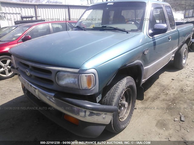 4F4DR17X4RTN13660 - 1994 MAZDA B4000 CAB PLUS GREEN photo 6