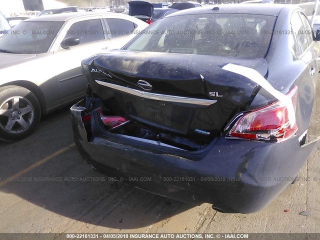 1N4AL3AP1DN464406 - 2013 NISSAN ALTIMA 2.5/S/SV/SL BLACK photo 6