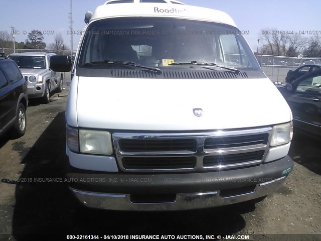 2B6KB31Y2VK522275 - 1997 DODGE RAM VAN B3500 WHITE photo 6