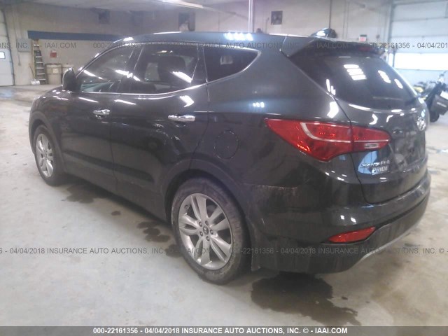 5XYZW3LA5DG031935 - 2013 HYUNDAI SANTA FE SPORT  GRAY photo 3