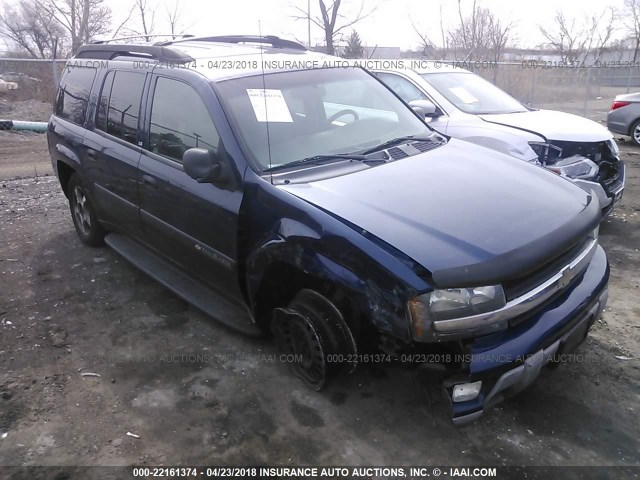 1GNET16S046135629 - 2004 CHEVROLET TRAILBLAZER EXT LS/EXT LT BLUE photo 1