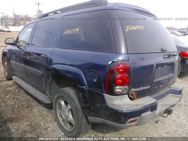 1GNET16S046135629 - 2004 CHEVROLET TRAILBLAZER EXT LS/EXT LT BLUE photo 3