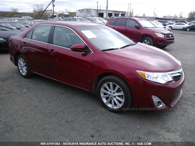 4T1BD1FK3EU137120 - 2014 TOYOTA CAMRY HYBRID/LE/XLE 红色 照片 1