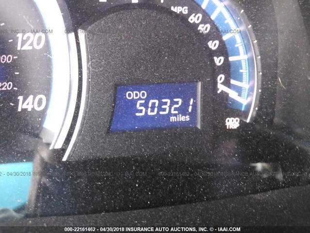 4T1BD1FK3EU137120 - 2014 TOYOTA CAMRY HYBRID/LE/XLE 红色 照片 7