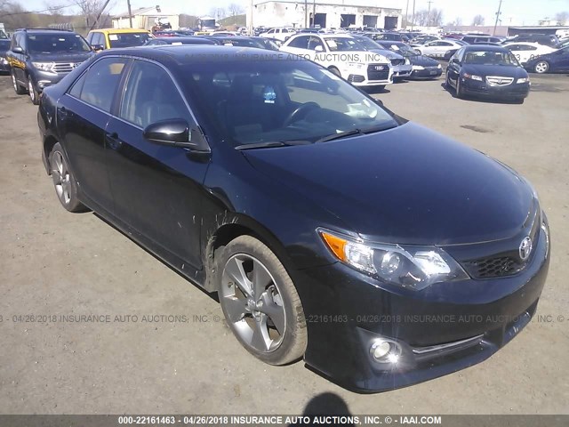 4T1BF1FK1EU347239 - 2014 TOYOTA CAMRY L/SE/LE/XLE შავი ფოტო 1