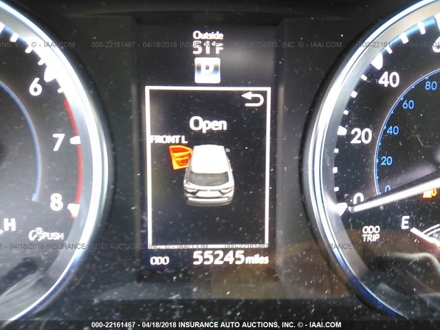 5TDJKRFH8GS237603 - 2016 TOYOTA HIGHLANDER XLE შავი ფოტო 7