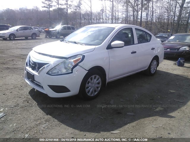 3N1CN7AP4HL869401 - 2017 NISSAN VERSA S/S PLUS/SV/SL 白色 照片 2