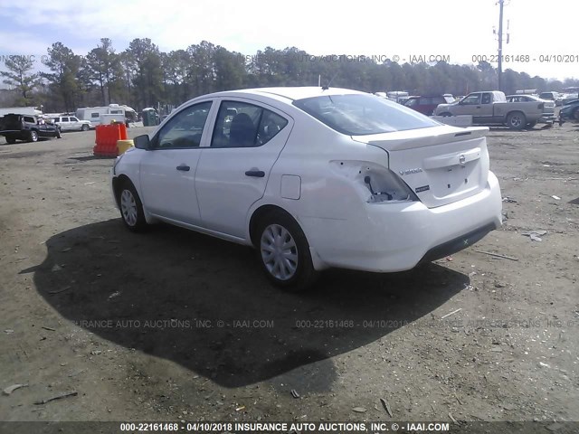 3N1CN7AP4HL869401 - 2017 NISSAN VERSA S/S PLUS/SV/SL 白色 照片 3