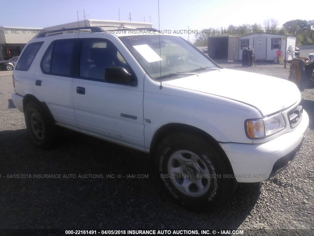 4S6CK58W5Y4418154 - 2000 HONDA PASSPORT EX/LX WHITE photo 1