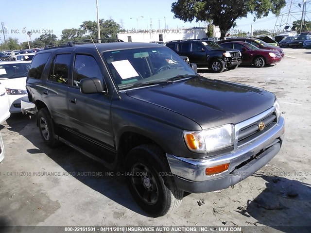 JT3GN86R3T0013323 - 1996 TOYOTA 4RUNNER SR5 Dark Brown photo 1