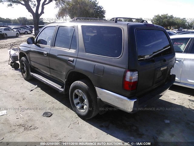 JT3GN86R3T0013323 - 1996 TOYOTA 4RUNNER SR5 Dark Brown photo 3