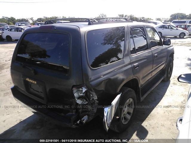 JT3GN86R3T0013323 - 1996 TOYOTA 4RUNNER SR5 Dark Brown photo 4