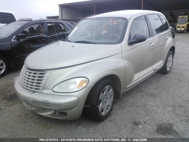 3C4FY58B65T611179 - 2005 CHRYSLER PT CRUISER TOURING GOLD photo 2