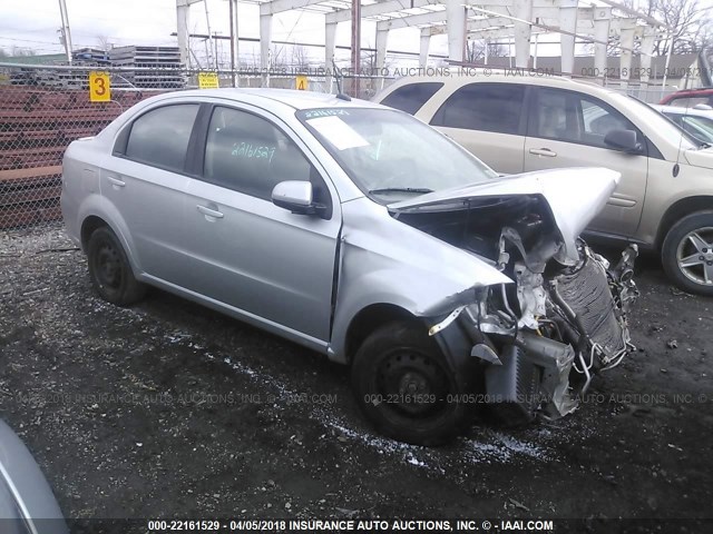 KL1TD5DE7BB198661 - 2011 CHEVROLET AVEO LS/LT 灰色 照片 1