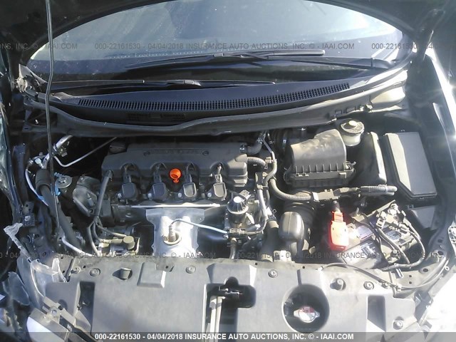 19XFB2F99FE047727 - 2015 HONDA CIVIC EXL BLACK photo 10
