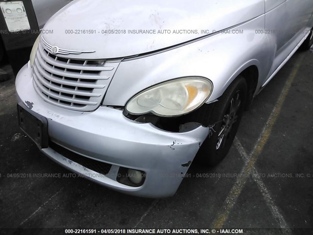 3C3HY55X58T131104 - 2008 CHRYSLER PT CRUISER TOURING SILVER photo 6