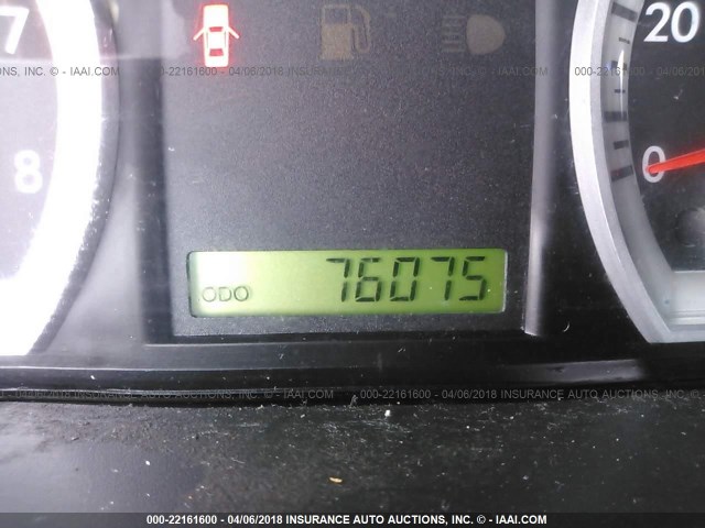 KL1TD56688B130853 - 2008 CHEVROLET AVEO LS RED photo 7