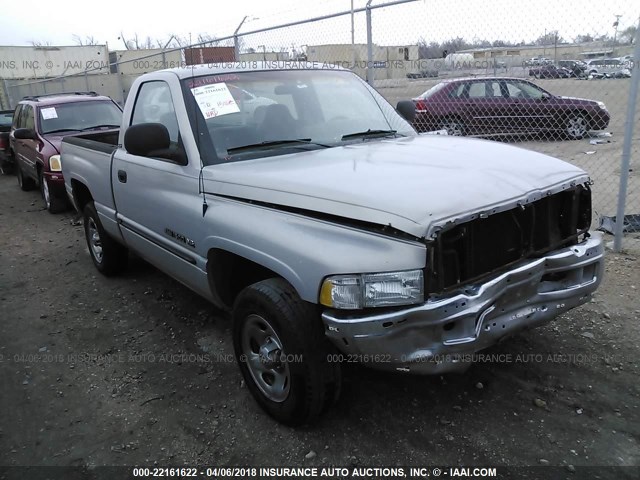 1B7HC16Y3YS547776 - 2000 DODGE RAM 1500 SILVER photo 1